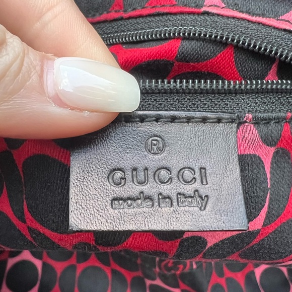 Gucci Duchessa Boston Bag Black and Gold (authentic) Repainted - Picture 7 of 10